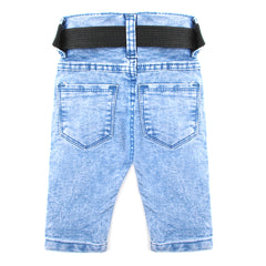 Newborn Boys Denim Pant - Blue