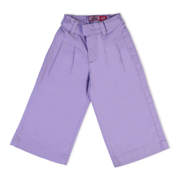 Eminent Girls Cotton Pant - Purple
