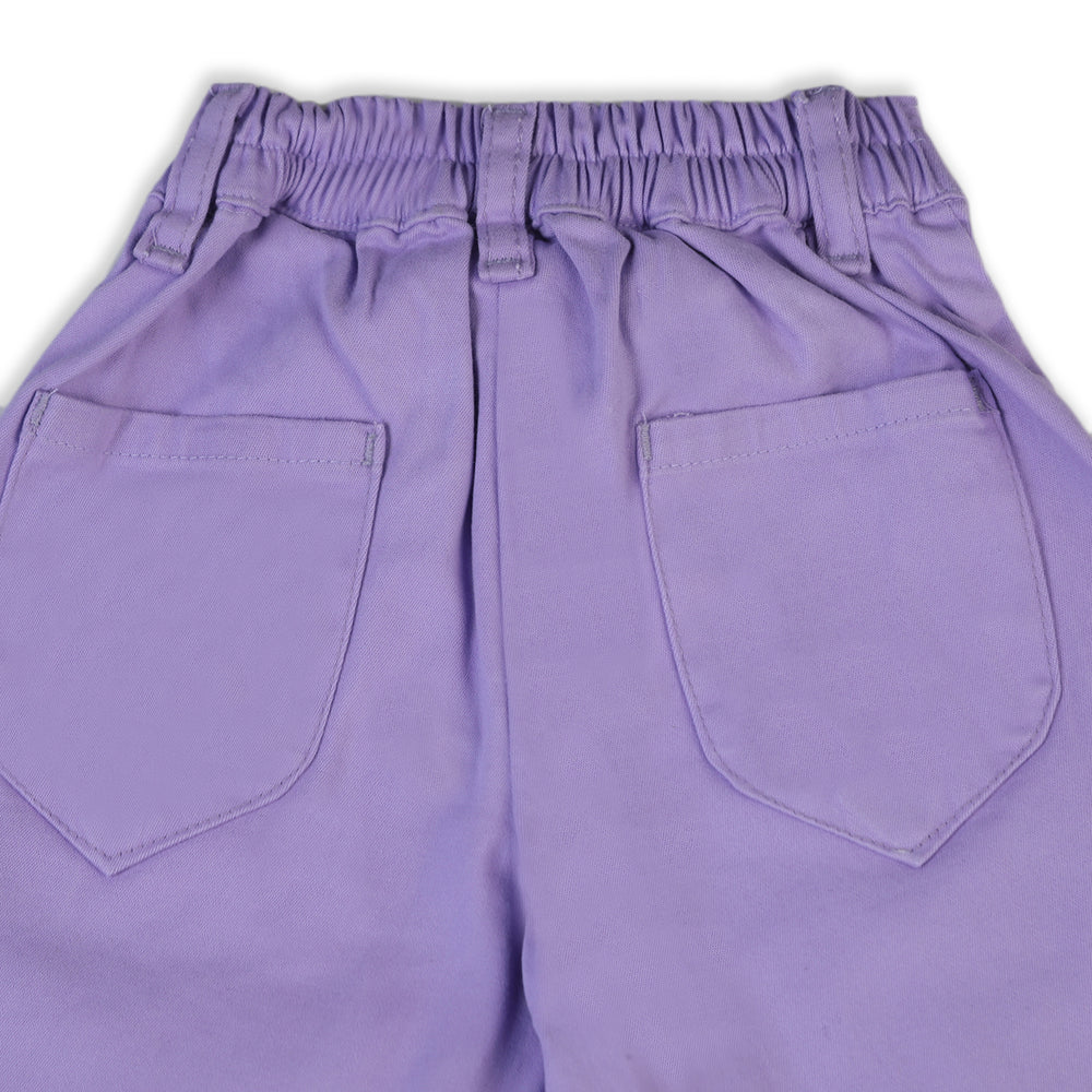 Eminent Girls Cotton Pant - Purple, Girls Pants & Capri, Eminent, Chase Value