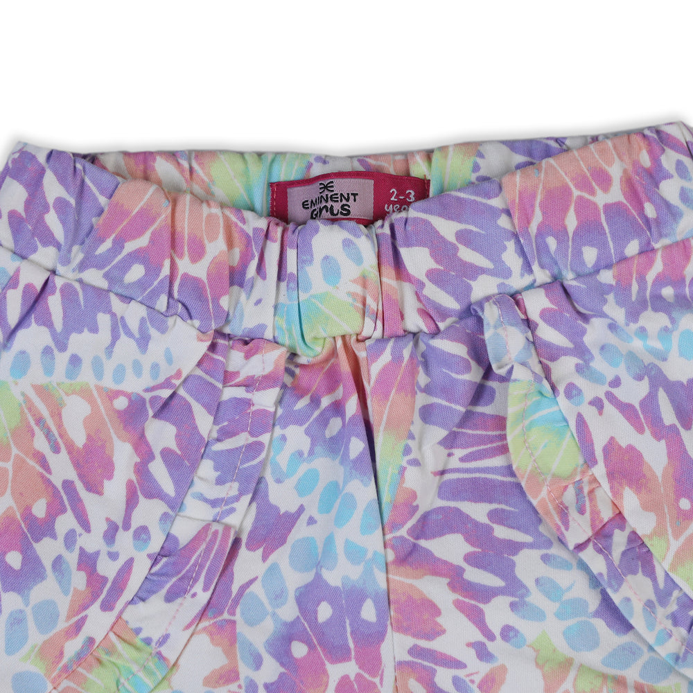Eminent Girls Cotton Shorts - Multi Color, Girls Shorts Skirts, Eminent, Chase Value