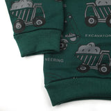 Newborn Boys Full Sleeves T-Shirt - Green, Newborn Boys Winterwear, Chase Value, Chase Value