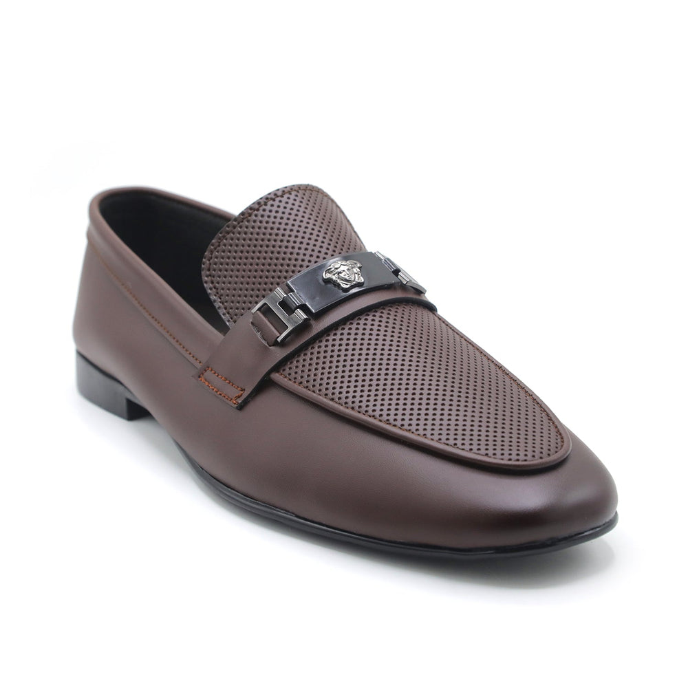 Valuable Dotted Casual Shoes 147/M305 - Brown, Men's Casual Shoes, Chase Value, Chase Value