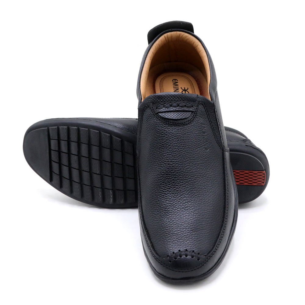 Eminent Leather Casual Shoes 25003 - Black, Men's Casual Shoes, Eminent, Chase Value