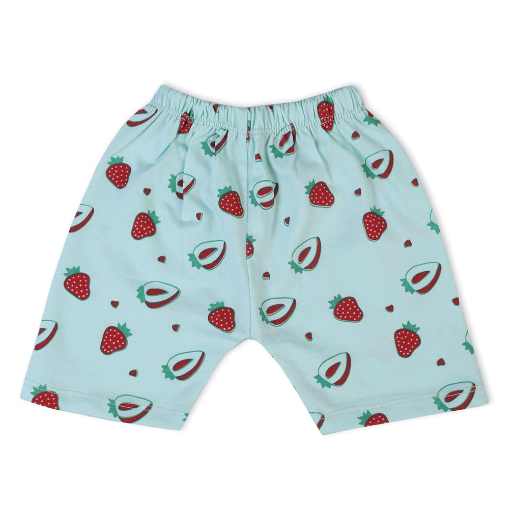 Valuable Newborn Girls Sando Suit - Cyan, Newborn Girls Sets & Suits, Chase Value, Chase Value