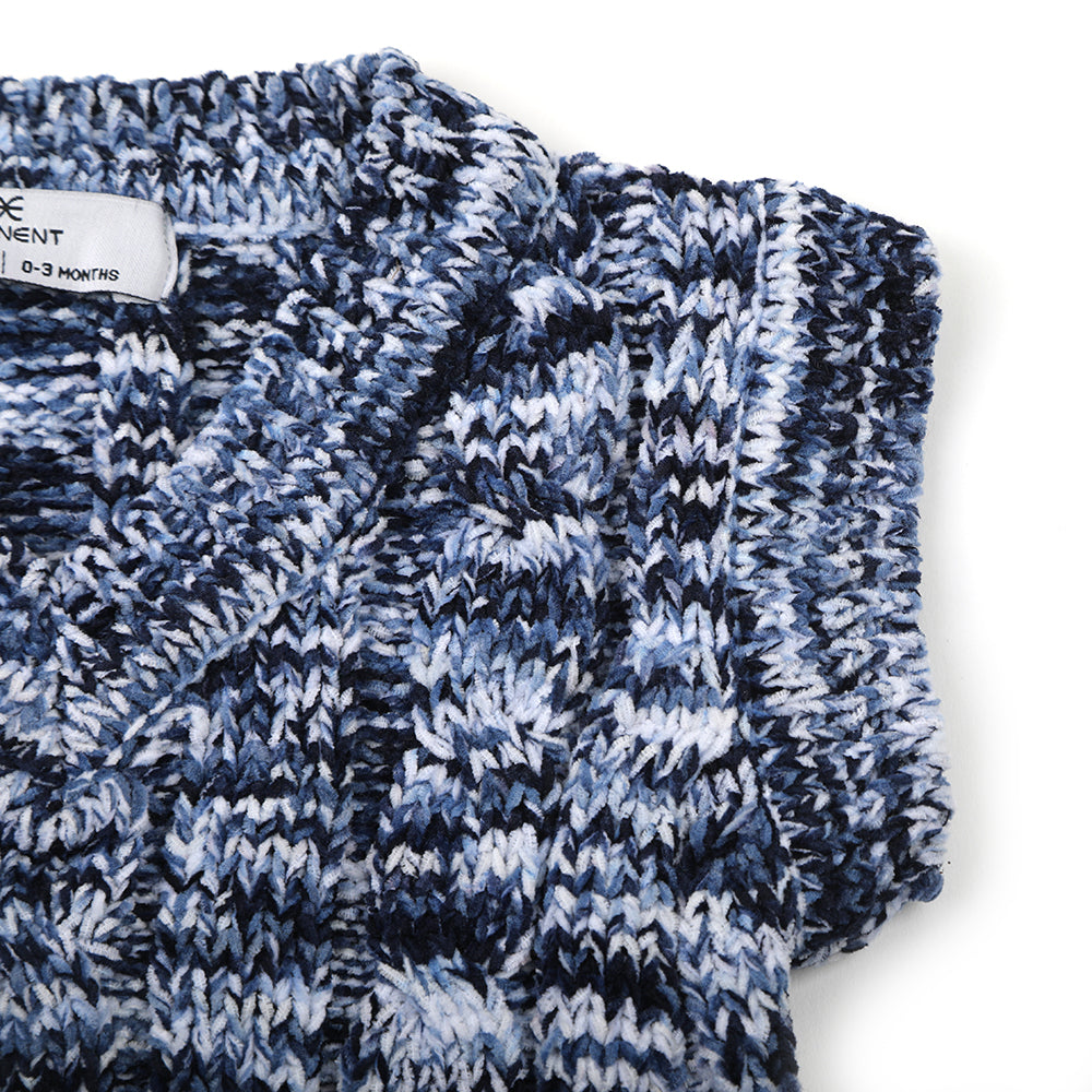 Newborn Girls Sweater - Blue, Newborn Girls Winterwear, Chase Value, Chase Value