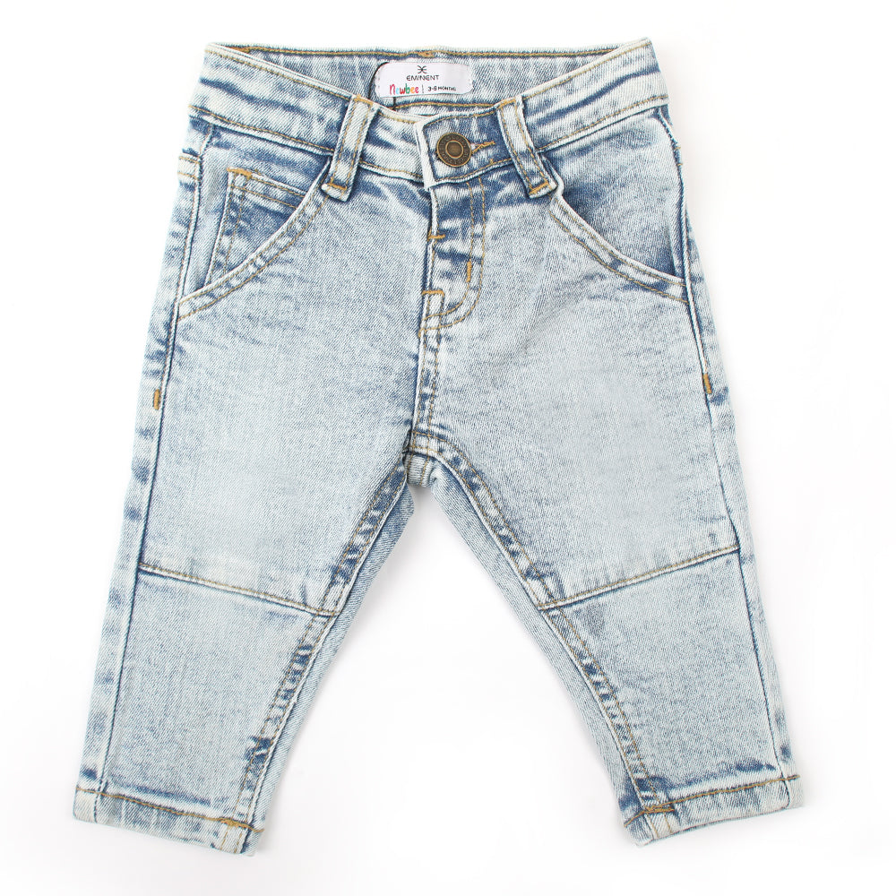 Eminent Newborn Boys Denim Pant - Blue, Newborn Boys Shorts & Pants, Eminent, Chase Value