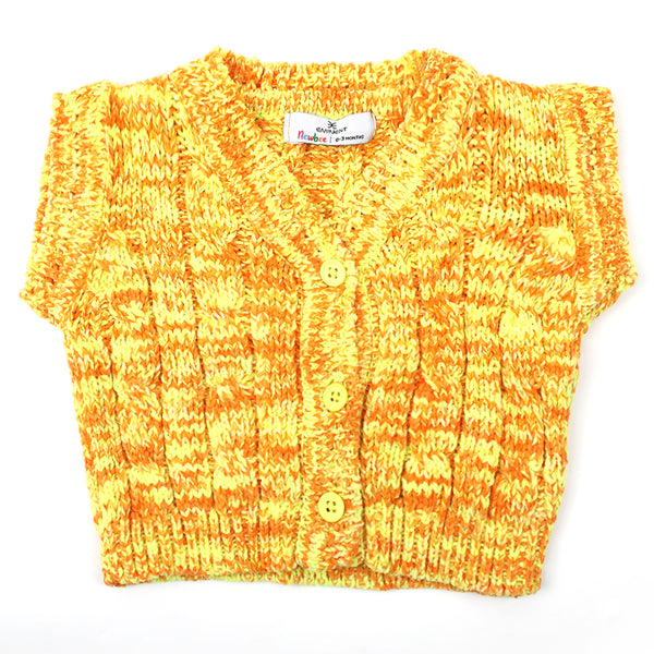 Newborn Girls Sweater - Multi Color