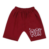 Valuable Newborn Girls Sando Suit - Maroon, Newborn Girls Sets & Suits, Chase Value, Chase Value