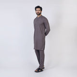 Eminent Men's Trim Kurta Pajama - Ash Grey, Men's Shalwar Kameez, Eminent, Chase Value