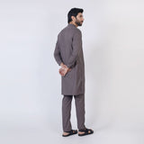 Eminent Men's Trim Kurta Pajama - Ash Grey, Men's Shalwar Kameez, Eminent, Chase Value