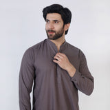 Eminent Men's Trim Kurta Pajama - Ash Grey, Men's Shalwar Kameez, Eminent, Chase Value