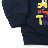 Newborn Boys Full Sleeves T-Shirt - Blue, Newborn Boys Winterwear, Chase Value, Chase Value