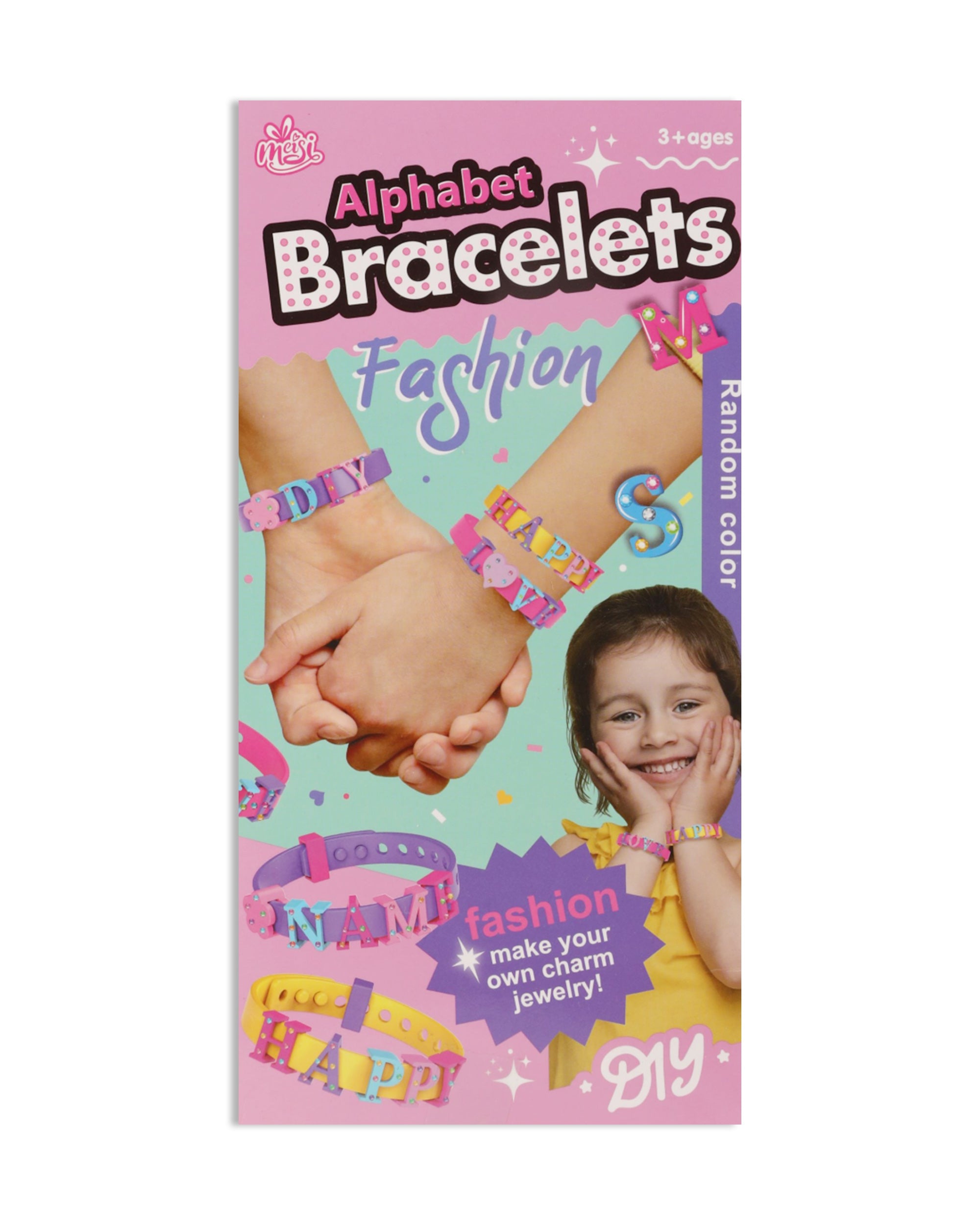 DIY Beaded Alphabet Bracelet
