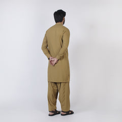 Eminent Men Trim Fit Shalwar Suit - Dhani