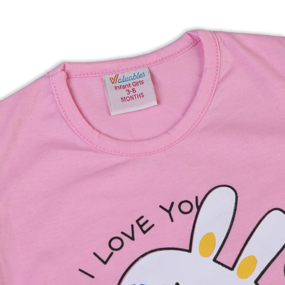 Valuable Newborn Girls Sando Suit - Baby Pink, Newborn Girls Sets & Suits, Chase Value, Chase Value