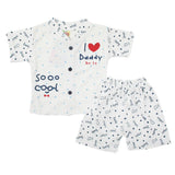 Newborn Boys Half Sleeves Suit - Red, Newborn Boys Sets & Suits, Chase Value, Chase Value