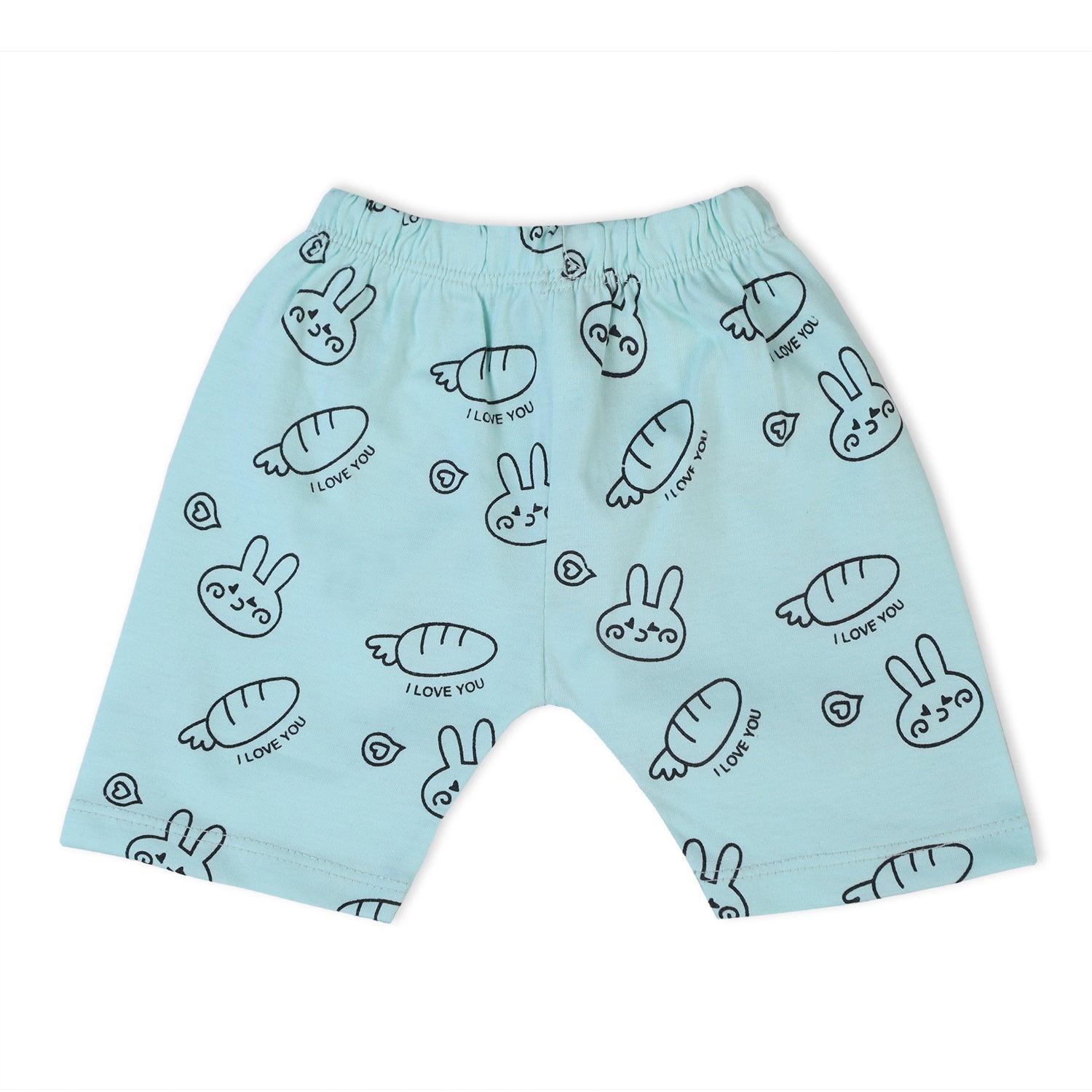 Valuable Newborn Girls Sando Suit - Cyan, Newborn Girls Sets & Suits, Chase Value, Chase Value