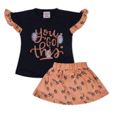 Valuable Newborn Girls Half Sleeves Skirt Suit - Peach, Newborn Girls Sets & Suits, Chase Value, Chase Value