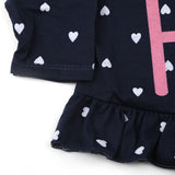 Newborn Girls Full Sleeves Suit - Pink, Newborn Girls Winterwear, Chase Value, Chase Value