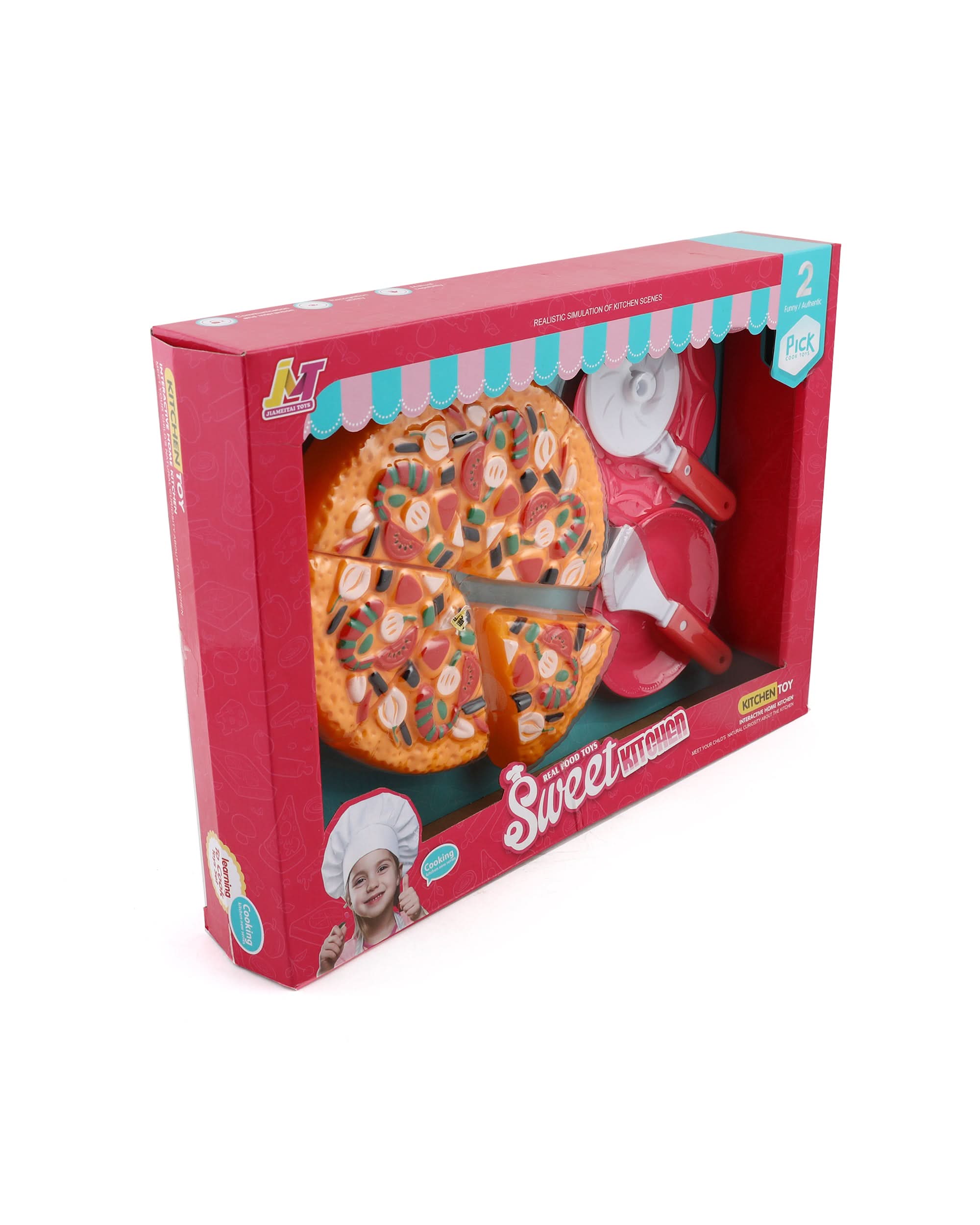 Pizza Cutlery Set, Kids Cosmetic & Kitchen Sets, Chase Value, Chase Value