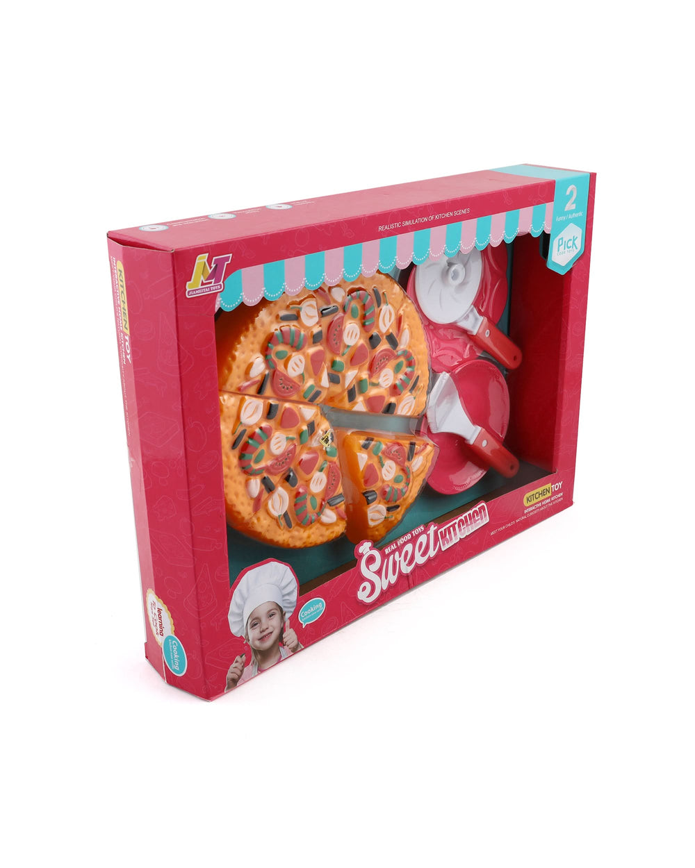 Pizza Cutlery Set, Kids Cosmetic & Kitchen Sets, Chase Value, Chase Value