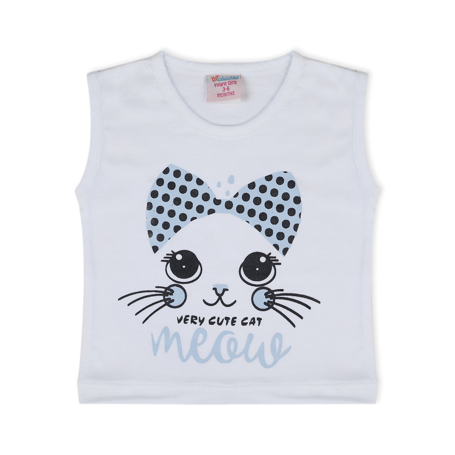 Valuable Newborn Girls Sando Suit - Blue, Newborn Girls Sets & Suits, Chase Value, Chase Value