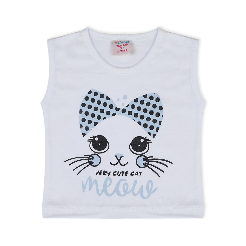 Valuable Newborn Girls Sando Suit - Blue, Newborn Girls Sets & Suits, Chase Value, Chase Value