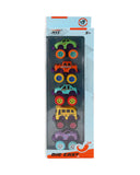 Die Cast Jeep Pull Back 5 Pcs Set
