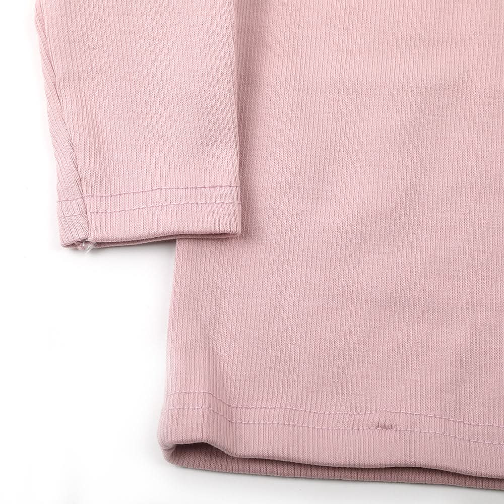 Newborn High Neck - Light Pink, Newborn Girls Winterwear, Chase Value, Chase Value