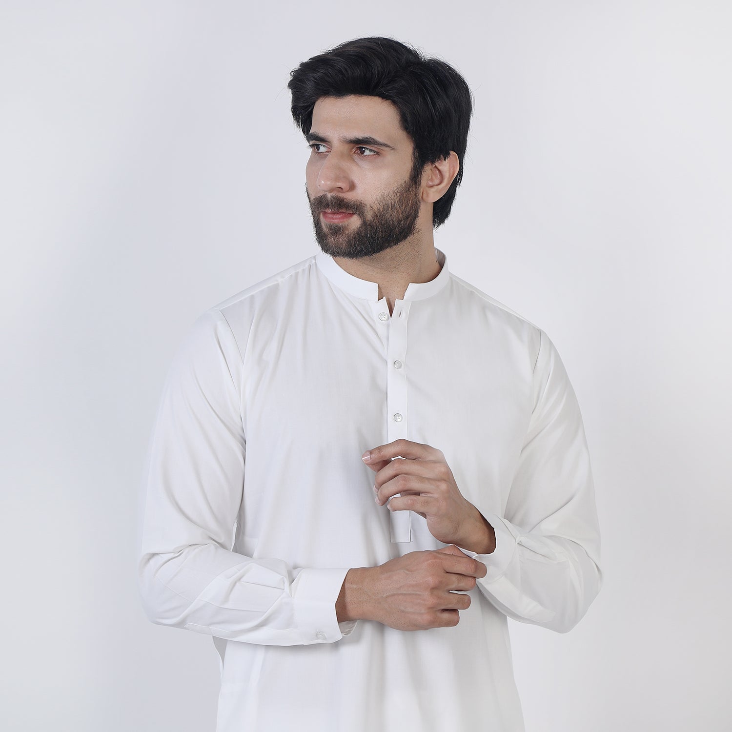 Eminent Men's Kurta Plain Shalwar Suit - Off White, Men's Shalwar Kameez, Eminent, Chase Value