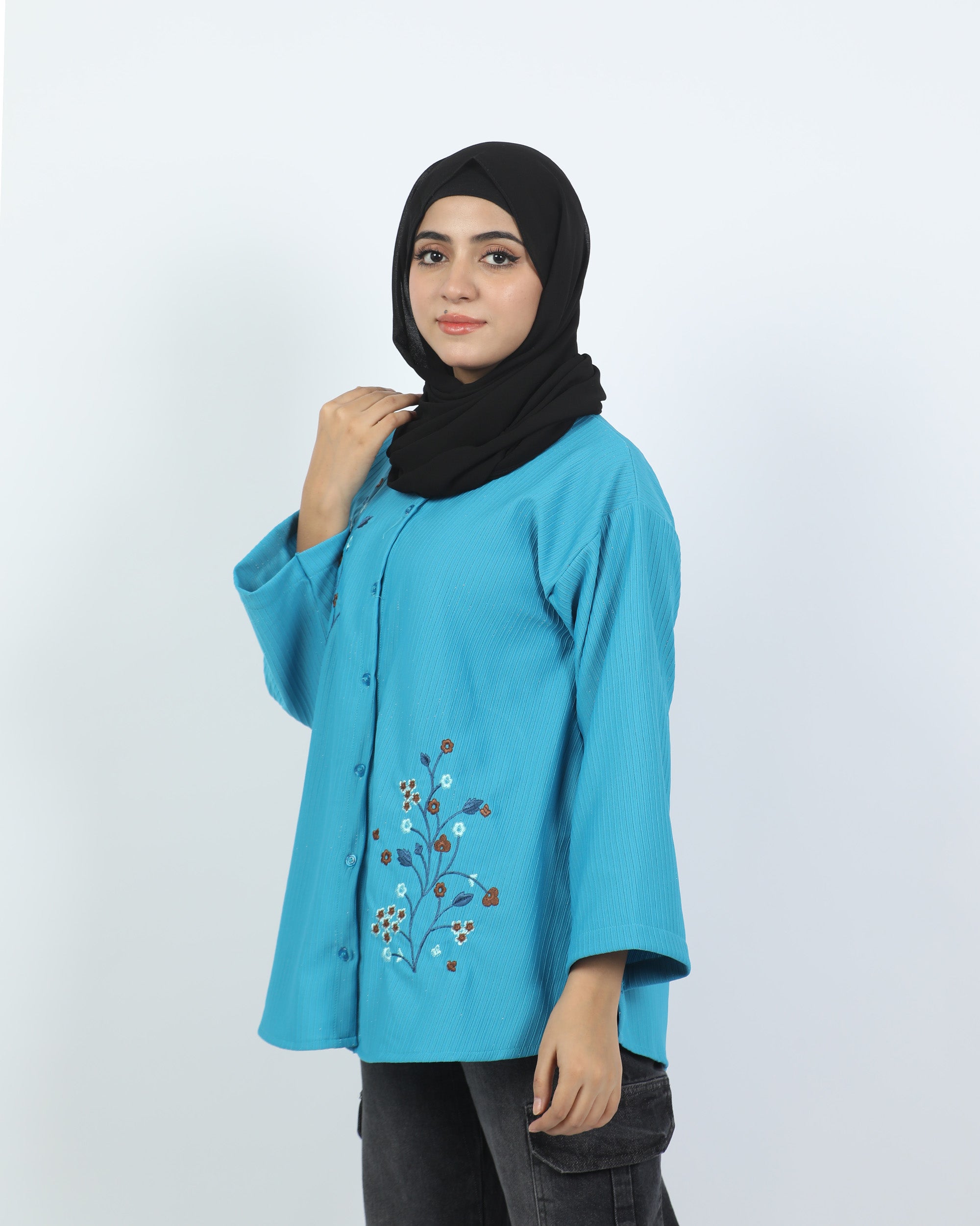 Valuables Women Embroidered Top, Women T-Shirts & Tops, Chase Value, Chase Value