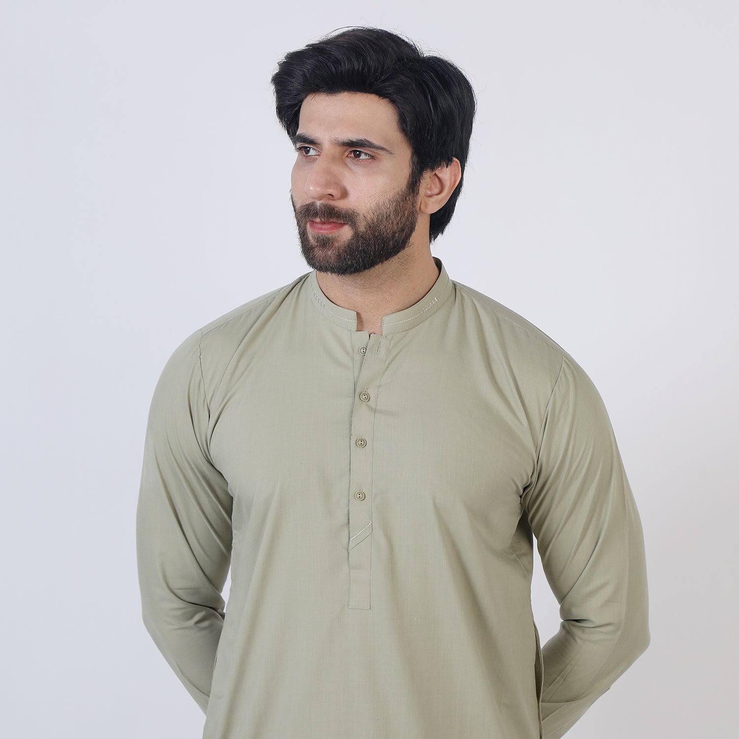 Men's Fancy Shalwar Suit - Beige, Men's Shalwar Kameez, Chase Value, Chase Value