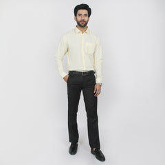 Men's Formal Shirt - Cream