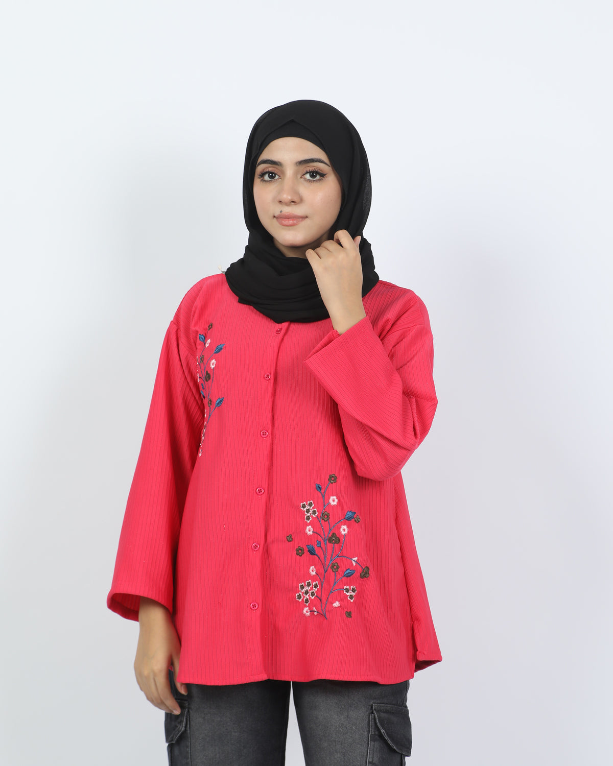 Valuables Women Embroidered Top, Women T-Shirts & Tops, Chase Value, Chase Value