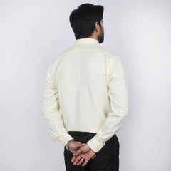 Men's Formal Shirt - Cream