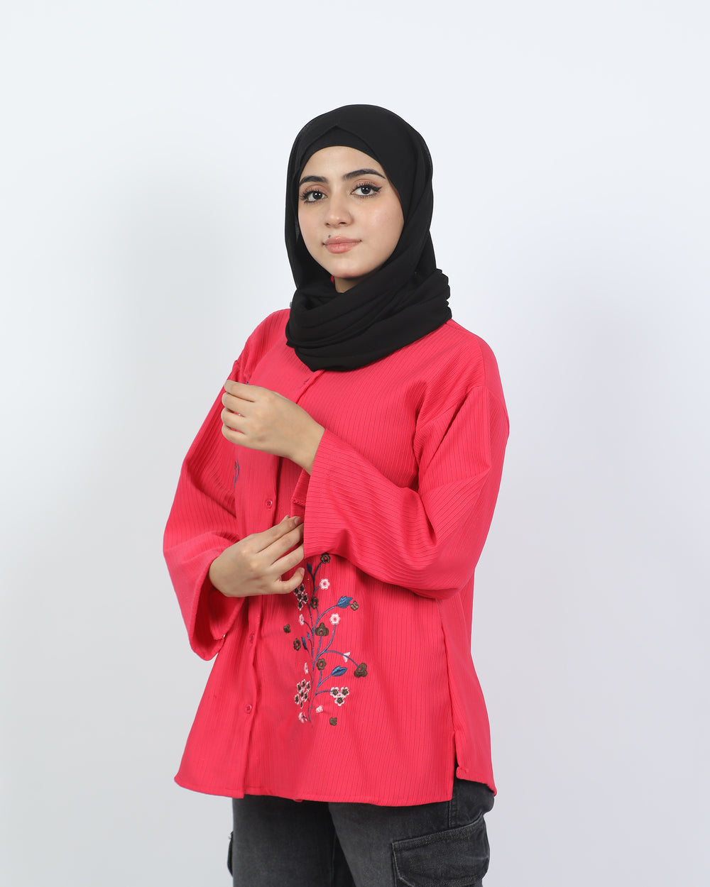 Valuables Women Embroidered Top, Women T-Shirts & Tops, Chase Value, Chase Value