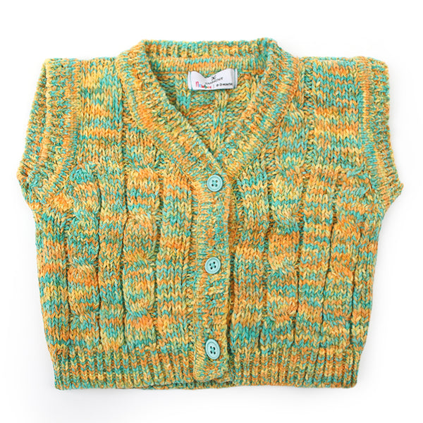 Newborn Girls Sweater - Multi Color