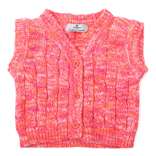 Newborn Girls Sweater - Multi Color