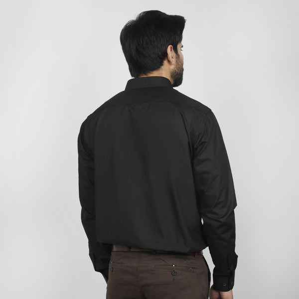 Men's Formal Shirt - Black