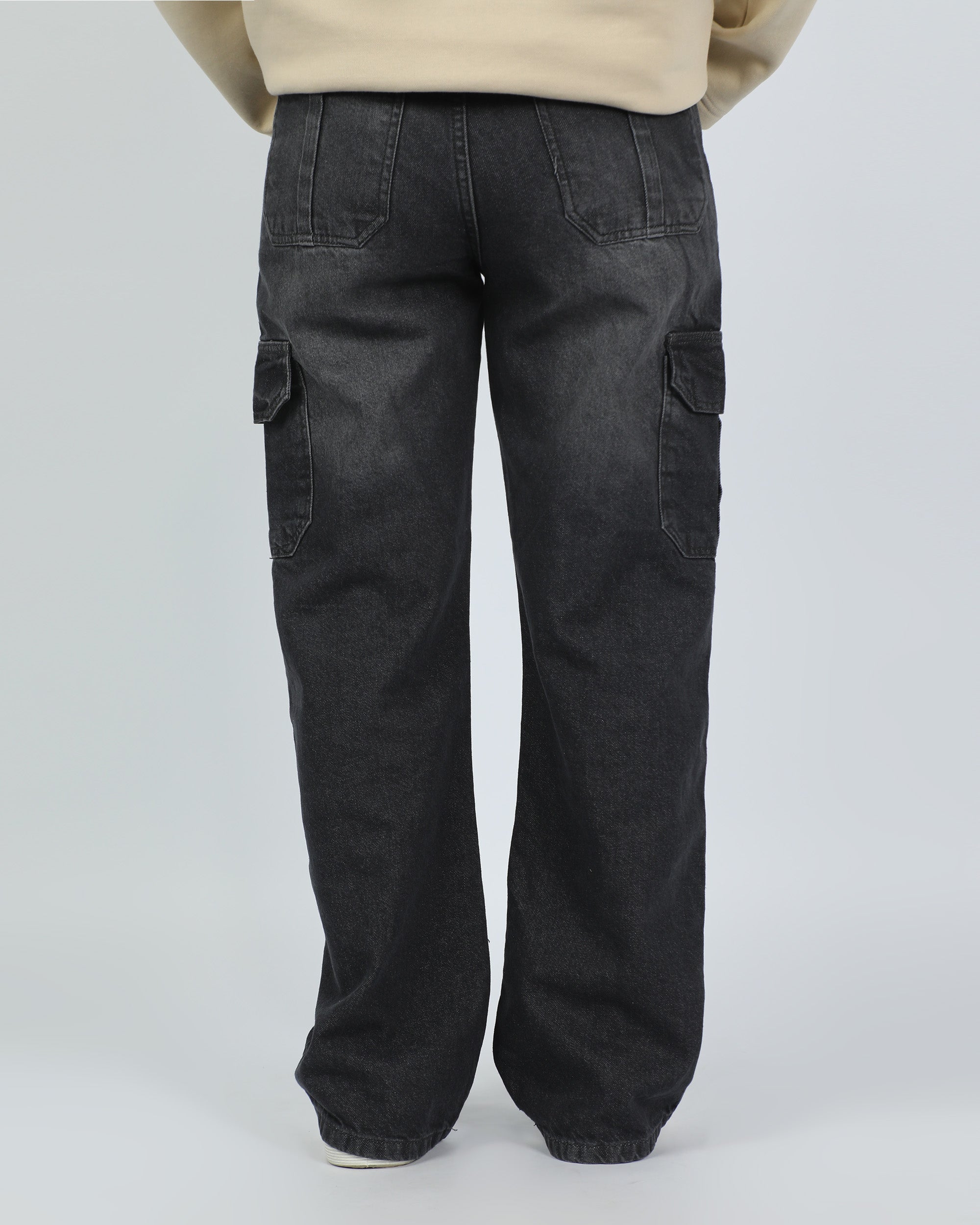 Women Cargo Denim Pants