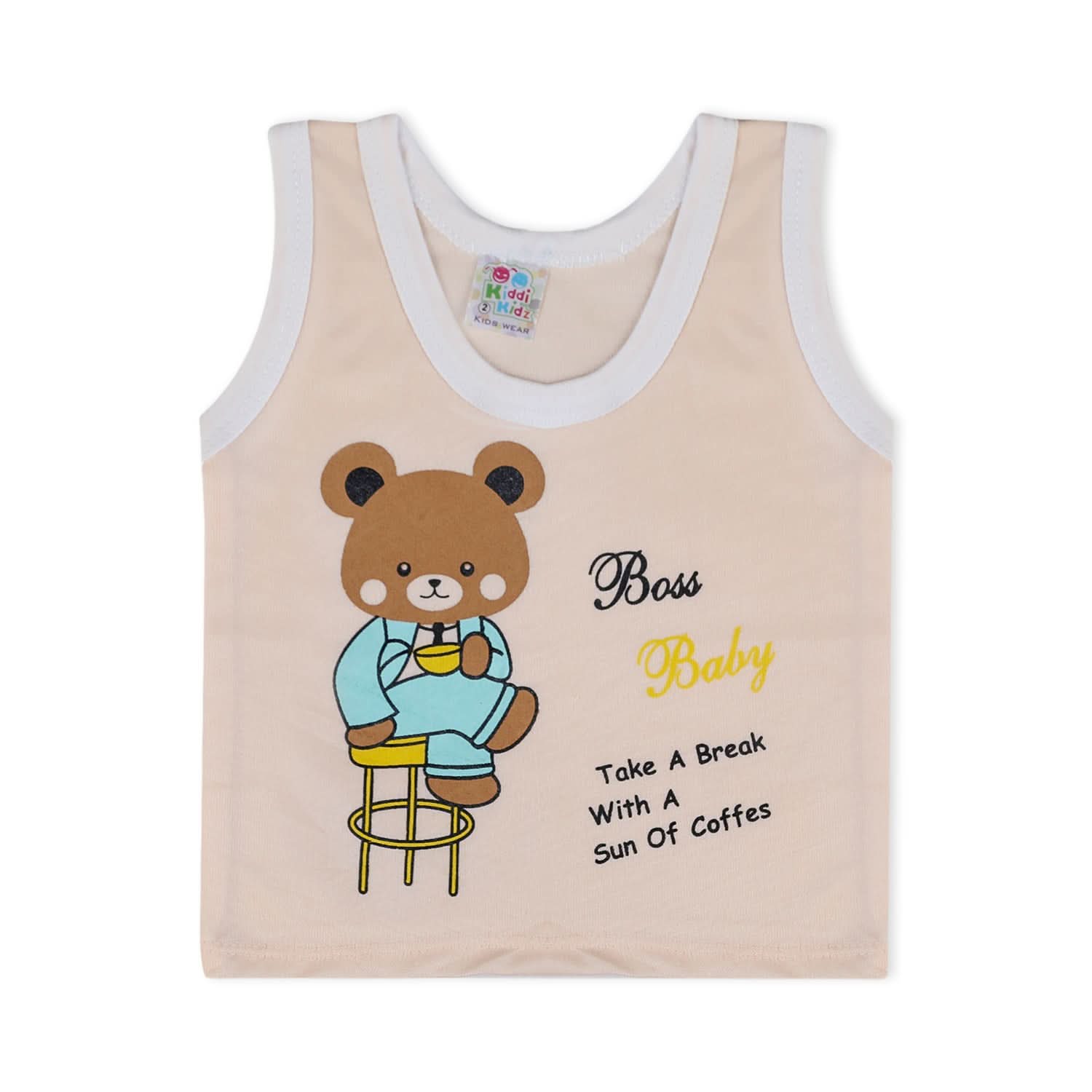 Newborn Boys Sando Suit - Peach, Newborn Boys Sets & Suits, Chase Value, Chase Value