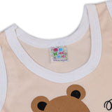 Newborn Boys Sando Suit - Peach, Newborn Boys Sets & Suits, Chase Value, Chase Value