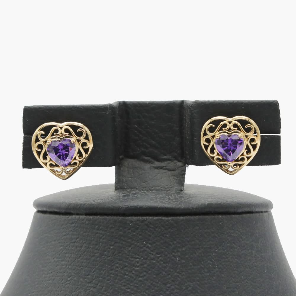 Women's Stud Earring - Golden, Women Earrings & Tops, Chase Value, Chase Value