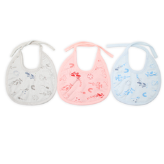 Newborn Baby Bib Medium - Multi Color