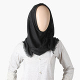 Women's Turkish Scarf - Black, Women Shawls & Scarves, Chase Value, Chase Value