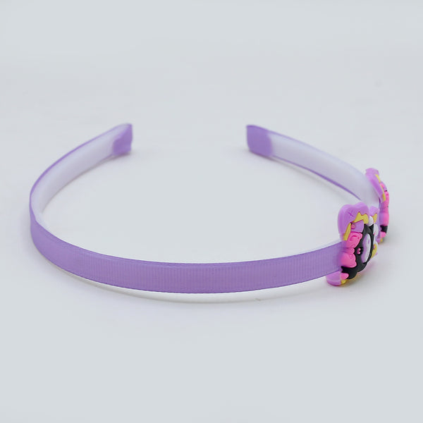 Girls Fancy Hair Band - Purple