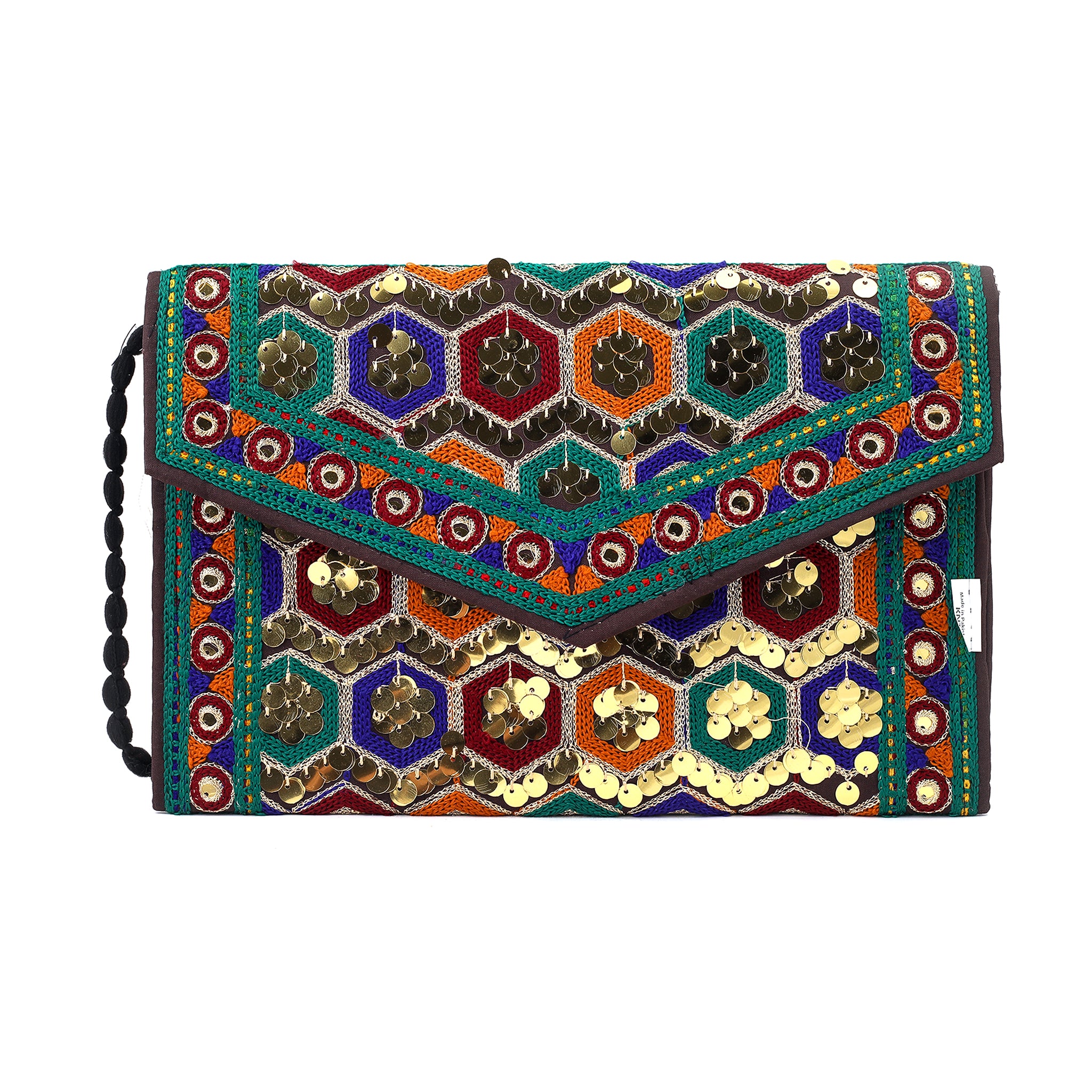 Women's Clutch Sindhi Traditional Embroidered, Women Clutches, Chase Value, Chase Value