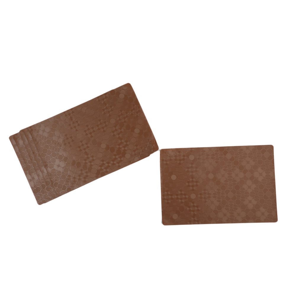 6 Pcs Table Mat Set - Placemats & Stain Resistant, Table Mat & Cover, Chase Value, Chase Value