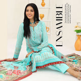 Bin Hameed Dania Printed Lawn Suit 3Pcs with Zari Lining Dupatta - 4, Women, 3Pcs Shalwar Suit, Rana Arts, Chase Value