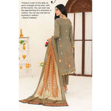 Bin Hameed Dania Printed Lawn Suit 3Pcs with Zari Lining Dupatta - 10, Women, 3Pcs Shalwar Suit, Rana Arts, Chase Value